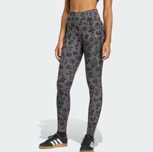 Adidas Optime Full Length Leopard Leggings